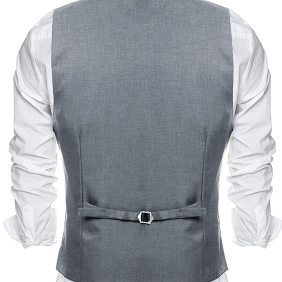 Light Grey Coodandy Vest - Picture 2 of 4